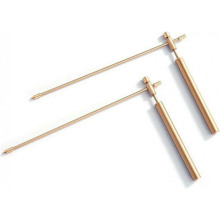 1pair Copper Dragon Seeking Dowsing Rod Outdoor Energy Water Witching Adjustable Detector Professio