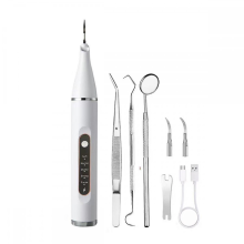 Dog Plaque and Tartar Remover, Ultrasonic Teeth Cleaner for and Cats, Ultrasonic Dental Kit, Dental Cleaner