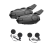 2Pcs Bluetooth Intercom Motorcycle Full Helmet Bluetooth Headset Compatible with 2 Rider Intercomunicador Wirel 1