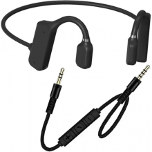 2024 Bone Conduction Headphones 35mm Wired Headphones With Microphone Suitable Compatible with Mobile Phones Computers And Tablets
