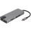 Ethernet Type-C Hub to USB 3.0 x 2 HDMI Memory Card Reader Office Accessories for Notebook Black 1