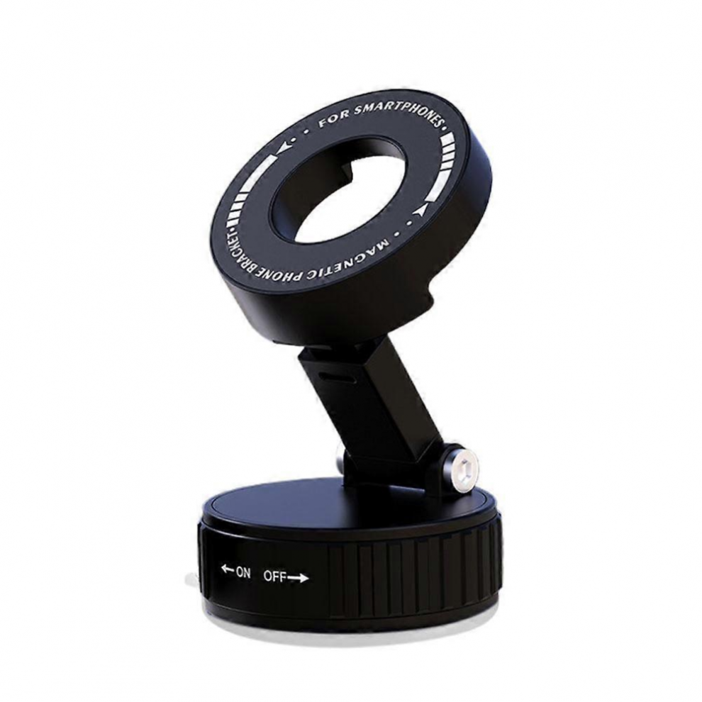 Ï¼Balckï¼Rotation Mobile Phone Stand Vacuum Suction Cup Car Magnetic Stand Cross-Border 8228616297283