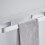 Bathroom, Kitchen, 50cm Undrilled Towel Rack 3