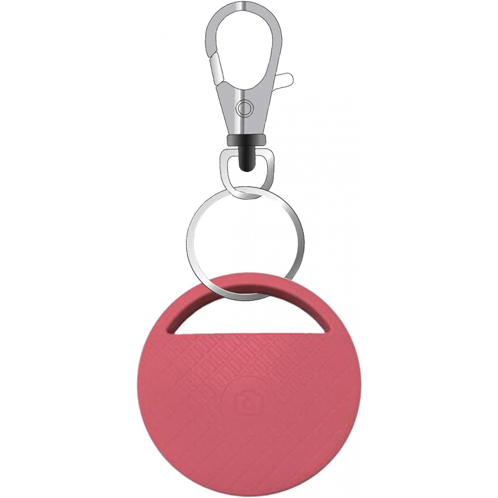 Wireless Gps Tracker Bt Smart Tracker Compatible With Pets/Keys/Bags App Control Item Locator Bt Selfie Shutter Two-Way Notification, Pink 8228616297450
