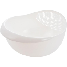 Plastic Vegetable Fruit Rice Wash Sieve Strainer Colander Basket Kitchen Tool