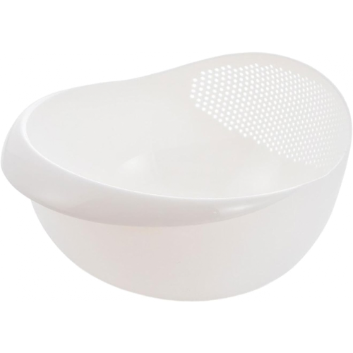 Plastic Vegetable Fruit Rice Wash Sieve Strainer Colander Basket Kitchen Tool