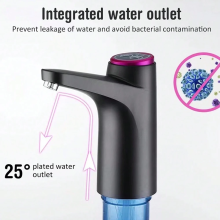The electric water pump button of the automatic water dispenser controls USB charging for the kitchen office, outdoor water dispenser, and w