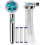 Hand Shower, Water Saving Anti Limescale Shower Head, High Pressure Propeller Shower Head Three Level Filter Filter System with 3 Replaceabl 1