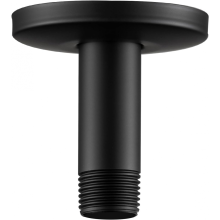 Shower Arm 3 Inches Ceiling Mount Replacement Rain Shower Head Straight Compatible with Fixed Shower Head & High Pressure Rain