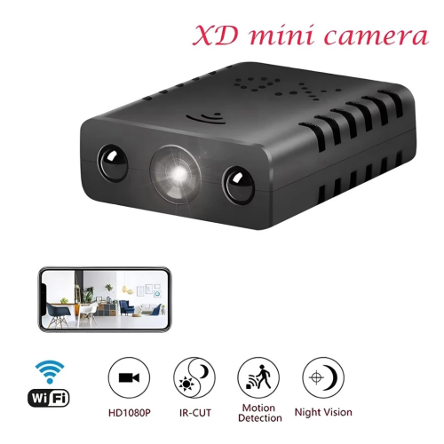 XD Indoor CCTV Camera, Mini IP WiFi with IR Detection 1080P, 2 MP-X15