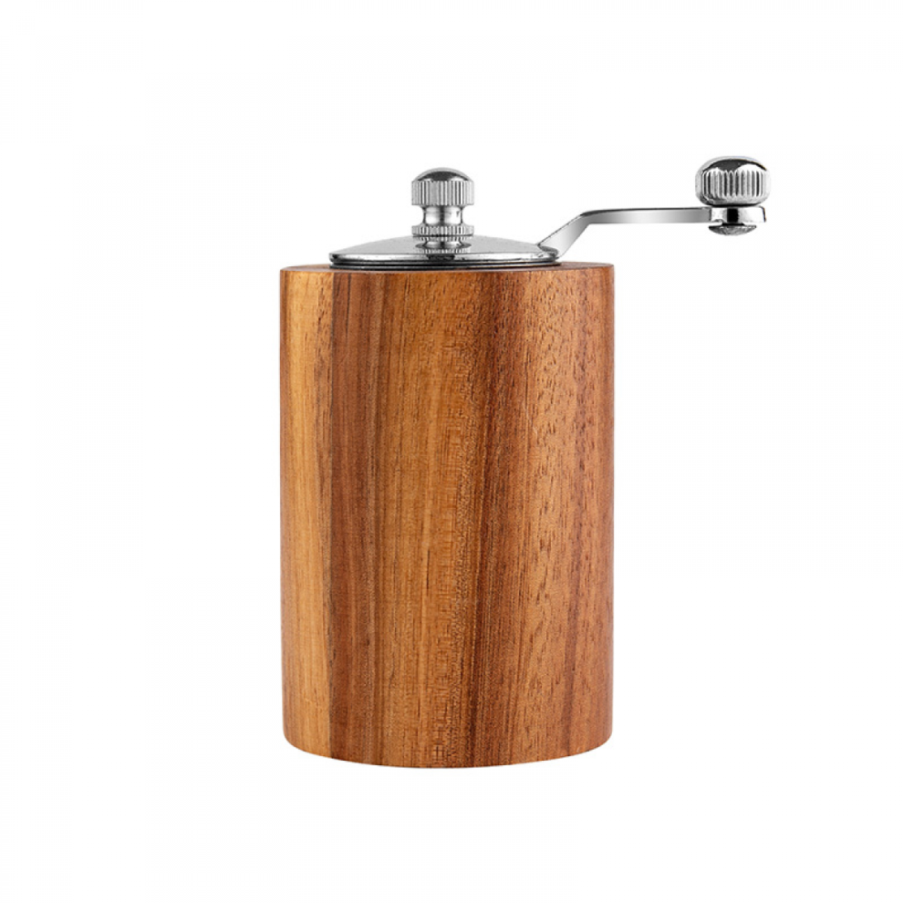 Manual Flax Seed Grinder - Pepper Mill Adjustable Coarseness Household Grinding Bottle Hand Crank Mill - CHUNCC