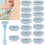 16PC For Gillette Venus Razor Replacement Women's Blades + Shaving Rack 1