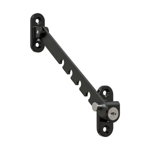 （Black）Adjustables Children Window Restrictor Heavy Duty Multi-purpose Cabinet Lock Compatible with Home Use