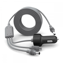 Starlink Mini 3 in 1 DC Power Cable 10FT Cigaretter Plug and DC Male Power Cable Cord Compatible with Starlink M