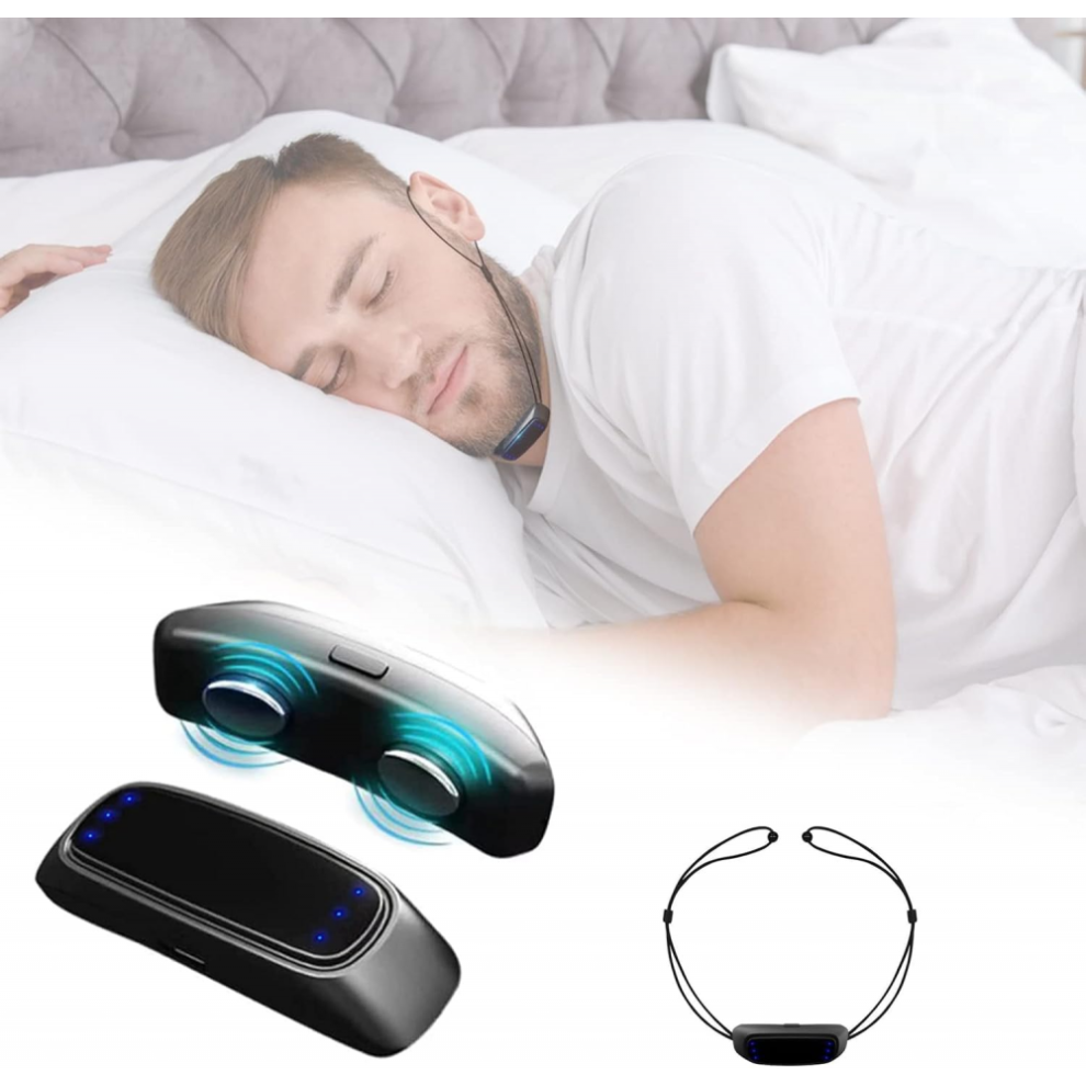 2025 Latest Model Anti Snoring Devices, USB Rechargeable Snore Stopper, Electric Snore St
