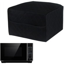 Microwave Over Cover Electric Oven Cover Kitchen Protective Cover Home Appliance Cover Black