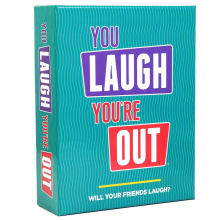 Games If You Laugh, You're Out - The Official Family Game, If You Laugh, You Lose. Great Compatible with Large Groups And Children