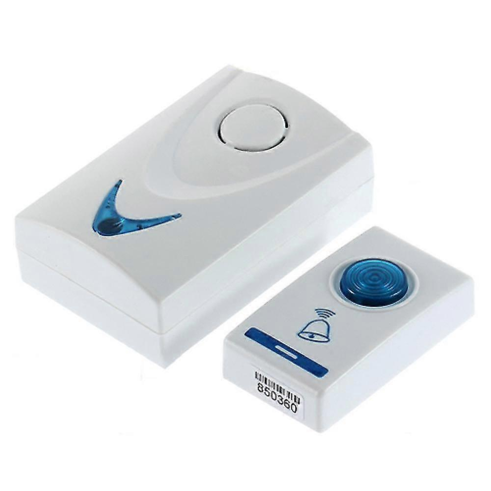Wireless Doorbell Welcome Smart Doorbell 100M Long Wireless Distance 32 Songs Led Wireless Chime Doorbell Remote Control Door 5908487384413