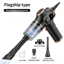 2024 New Original 1500000Pa 5-in-1 Cordless Vacuum Cleaner Super Suction Car Portable Vacuum Cleaner Handheld Car Household Appliances Power