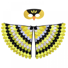 (Style13)Owl Peacock Wings Bird Felt Costume Bird Shawl Felt Cape Cosplay Costume