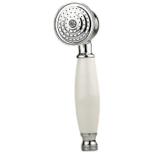 Premium White Ceramic Handheld Shower Head with Detachable Nozzle for Water-Saving Bathroom Shower