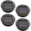4 Pack Solar Replacement Lights with LED Bulbs, Solar Ceiling Light Replacement, LED Solar Panel Sha 1