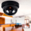 (2PCS) Realistic Look Fake Security Camera with Flashing Red LED Light. 1
