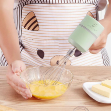 Rechargeable Cordless Hand Mixer with 3 Adjustable Speeds