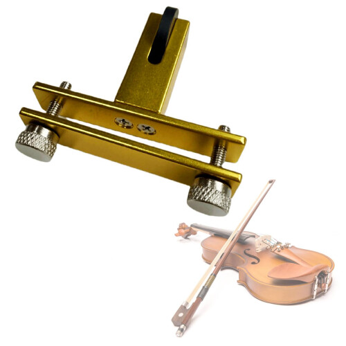 Precision Violin Bridge Tuner Tool for Accurate String Adjustment and Durable Metal Design 2