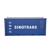 TANG DYNASTY 1/20 Scale 20GP Container Model with Realistic Wooden Floor for Diorama Display