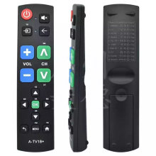 A-tv18 + Yunfeng Suitable for Seniors, Enhanced Learning Remote Control, TV Remote Control for the Elderly