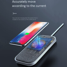 Cargador InaláMbrico de Sobremesa Vertical de 15W con Bobina de Contrapunto Inteligente para IPhone12