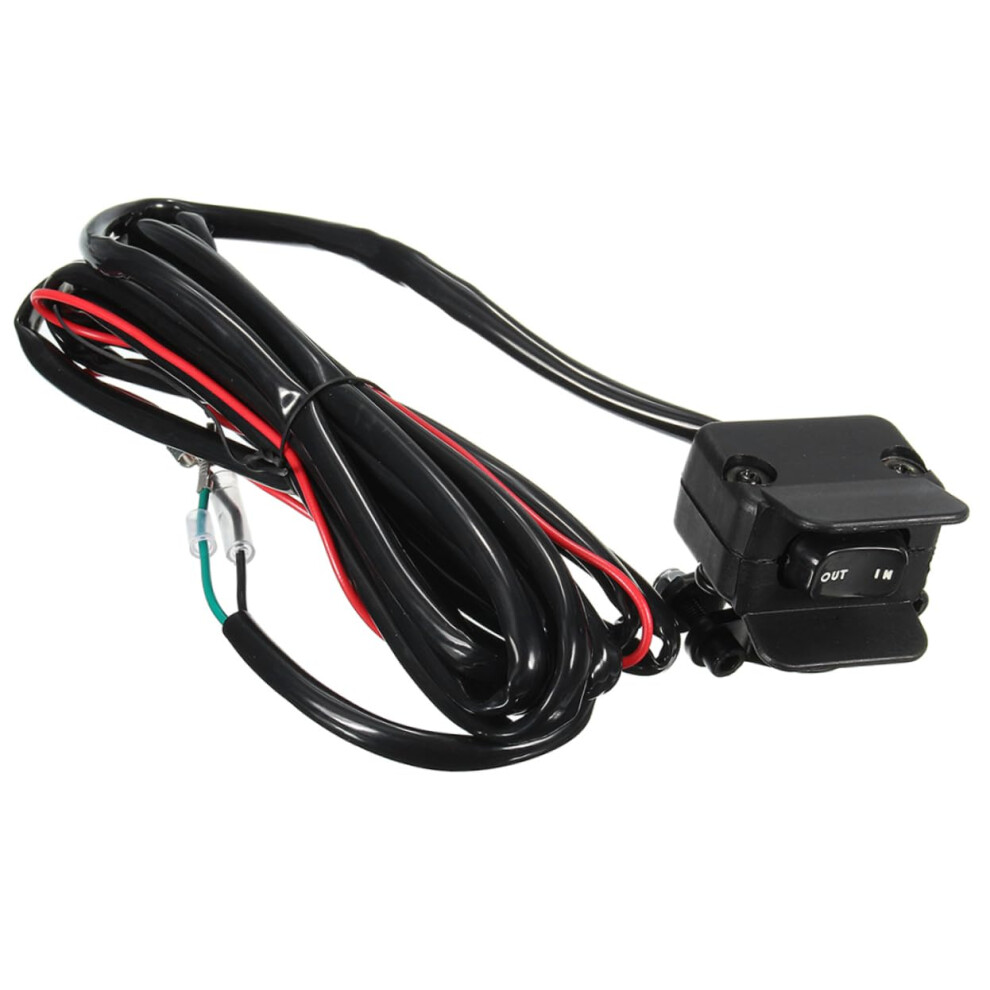 Electric Winch Control Switch For Off Road Vehicles With Wireless Remote And Durable Performance 9045646495590