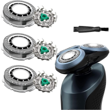 SH60/72 Replacement Heads Compatible with Philips Series 6000 Shaver for S6810, S6820, S6850, S6880/81