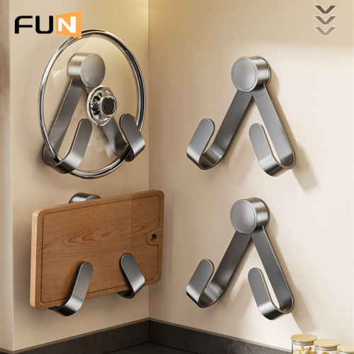 [4pcs] Suction Cup Pot Lid Rack Wall Mounted Cutting Board Rack Storage Chopping Board Rack