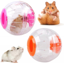 2 Pcs Hamster Running Balls Small Animal Exercise Balls Transparent Hamster Balls Compatible with Relieves Boredom and Increases Activity