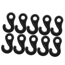 20pcs Tent Rope Hooks for Camping Canopy Awning Tarp, Lightweight Quick Connection Outdoor Clips