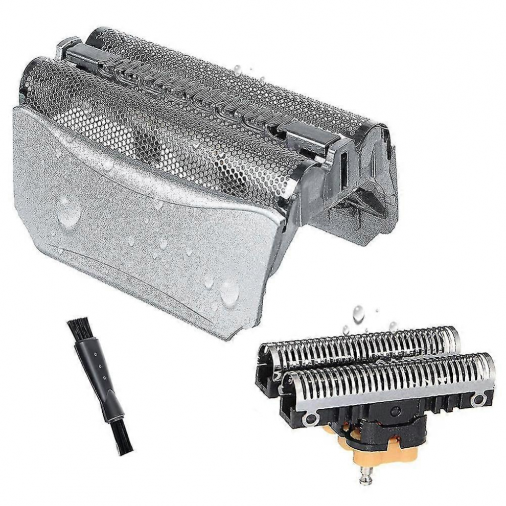 Silver 51S - Replacement Shaver Head Compatible With Braun Series 5 51S Razor,