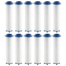 12Pcs Turbo Fan Shower Head Filters--Used Compatible with Propeller Driven Handheld Shower Head High Pressure -