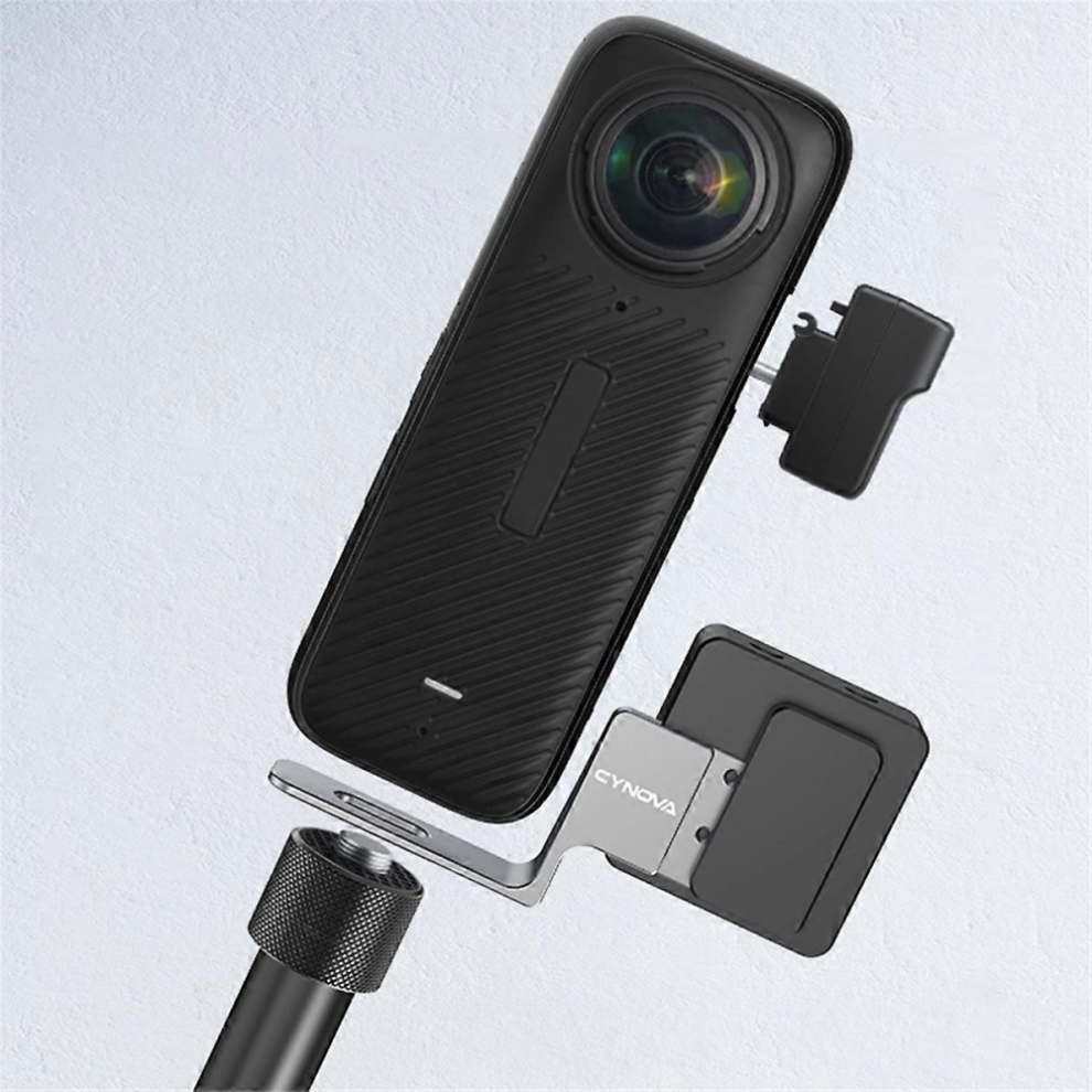 Cynova Invisible Mic Cold Shoe Compatible With Insta360 X4 / X3 / One X2 5219437302259