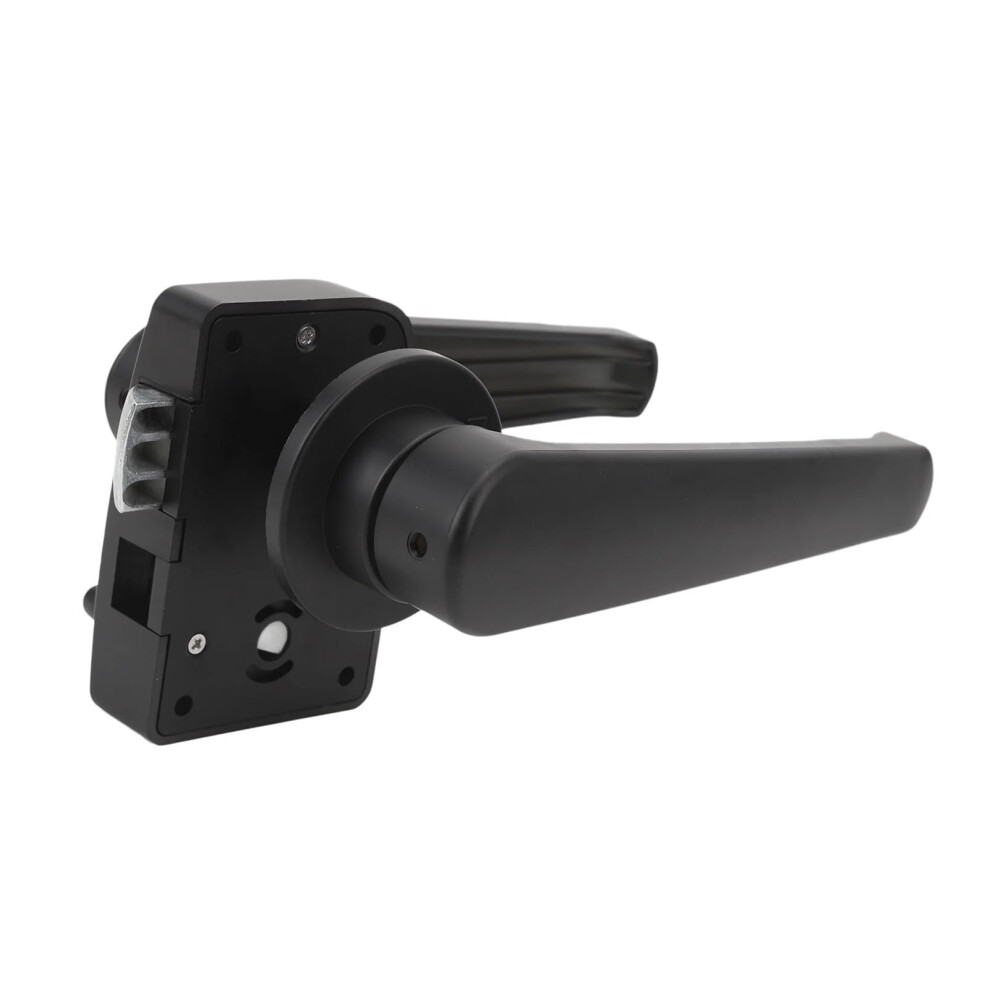 Rv Door Lock Matte Keyless Smart Access AntiâPry Core For Camper Trailer Bathroom Privacy Black 9045646495989