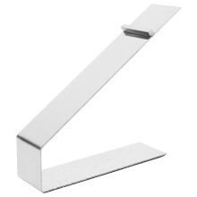 Stainless Steel Shoe Display Stand for  Heels and Sandals, Elegant Retail Shoe Riser with Stable Base