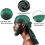 τεμάχια Silky Durags, Silk Durag Συμβατό με Άνδρες Γυναικεία Κύματα, Πακέτο 1 καπέλο Silk Durag 3