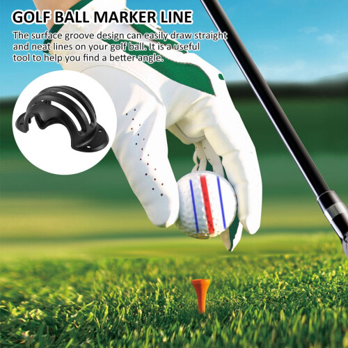 Toorise4-pack golfbollsmarkörkit med pennjustering 2