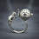 Cute Cats Shape Geometric Opening Jewelry Delicate-silver 6