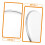 2pcs Transparent Drum Practice Pad Replacement Heads, Durable Clear Design for Consistent Rebound Feel 5
