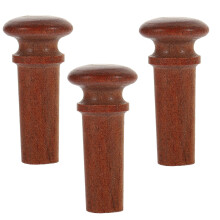 3pcs Violin Endpin Replacement Set Durable Wood Tailpiece End Pins for Violins Enhanced Tone Stability