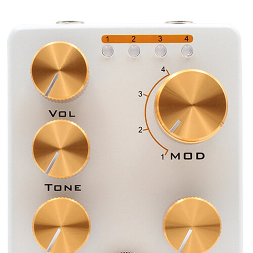 Professional 4 Mode Guitar Effects Pedal with Full Metal Shell for Live Performance 2