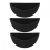 3PCS 12 Inch Half Round Planter Liners Fabric Plant Liners Half Circle Flower Basket Liners Replace 1
