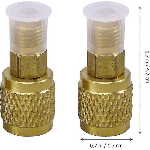 Air Conditioning System Conversion Adapter (Gold) 1